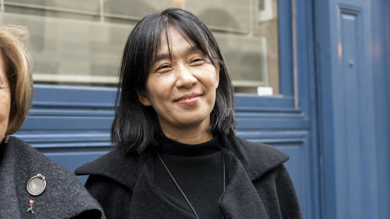 Ko je pisateljica Han Kang izdala roman Vegetarijanka, za katerega je prejela nagrado man booker, so ga domači bralci najprej pričakali z nelagodnimi občutki. FOTO: Magali Cohen/Reuters Connect