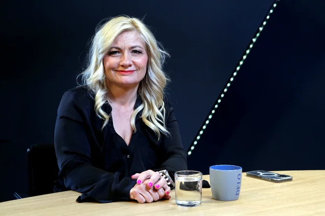 Milena Pleško, gostja podkasta Na robu. FOTO: Marko Feist