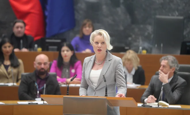 Z novelo zakona o parlamentarni preiskavi želi predsednica DZ preprečiti, da bi se institut parlamentarne preiskave zlorabljal za obračunavanje med političnimi strankami. FOTO: Blaž Samec