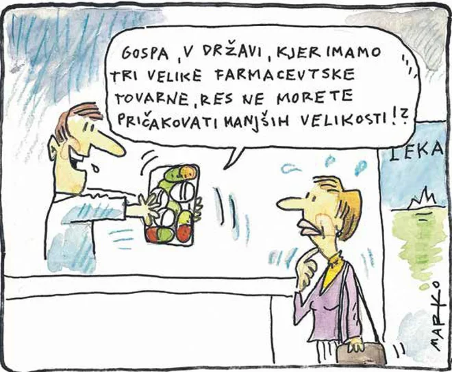 KARIKATURA: Marko Kočevar