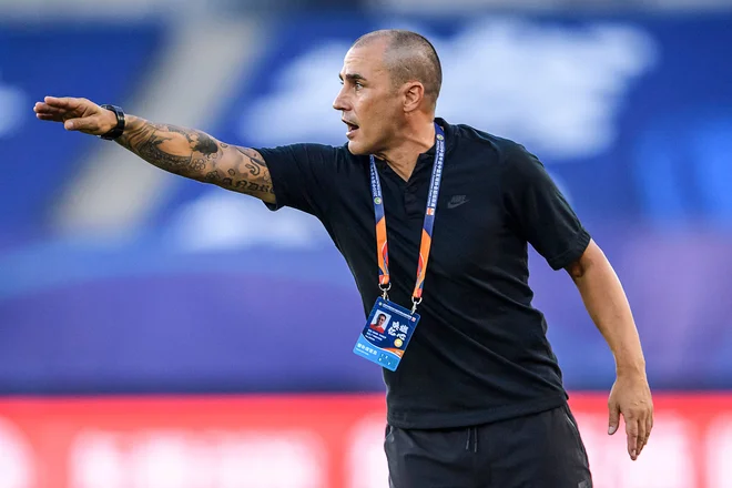 Fabio Cannavaro bo reševal Videm. FOTO: Str/AFP