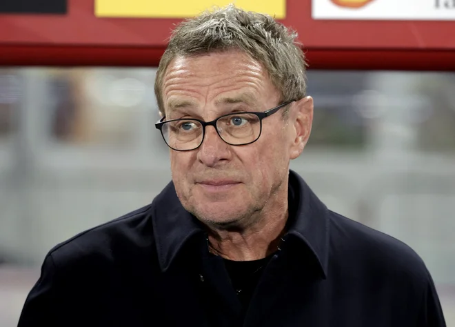 Ralf Rangnick je trenutno selektor avstrijske reprezentance in se pripravlja na prihajajoči euro. FOTO: Leonhard Foeger/Reuters