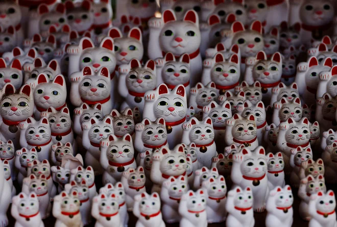 Najbolj značilne so v beli, črni, rdeči ali zlati barvi. FOTO: Kim Kyung-hoon/Reuters