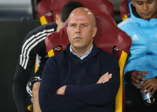 Po novem prvi favorit za trenerja Liverpoola Arne Slot je Feyenoord v minuli sezoni popeljal do naslova nizozemskega prvaka. FOTO: Claudia Greco/Reuters