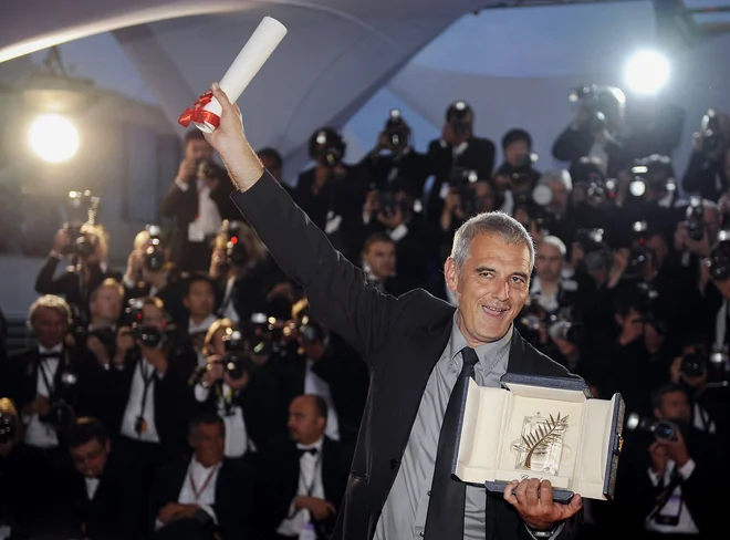 Francoski režiserb Laurent Cantet v Cannesu leta 2008. FOTO: Fred Dufour/AFP