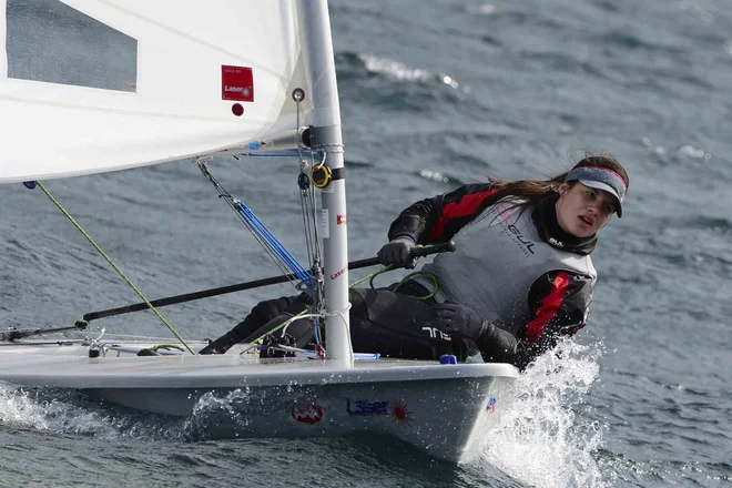 Slovensko jadranje je v olimpijske Hyeresu še povečalo kvoto tekmovalcev na poletnih olimpijskih igrah, med tekmovalci bo tudi Lin Pletikos. FOTO: Jadralna zveza Slovenije