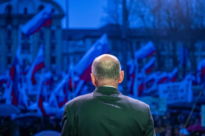 Janša Janša. FOTO: Voranc Vogel/Delo