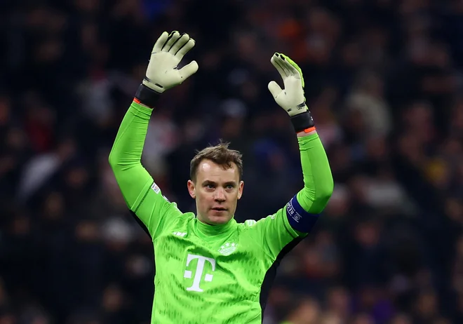 Bayernov vratar Manuel Neuer. Foto Kai Pfaffenbach/Reuters