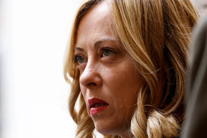Beseda antifašizem je za Giorgio Meloni neizgovorljiva.

FOTO: Remo Casilli?Reuters