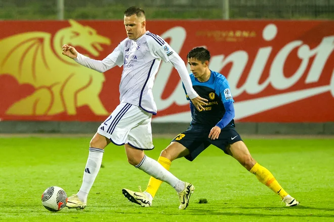 Mariborski preporoditelj Josip Iličić in celjski junak dvoboja z Olimpijo Jegor Prucev še nista rekle zadnje v tej sezoni. FOTo: Voranc Vogel/Delo