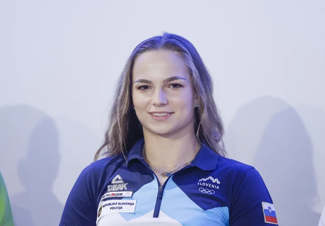 Kaja Kajzer v pripravah za poletne olimpijske igre v Parizu ničesar noče prepustiti naključju. FOTO: Jože Suhadolnik/Delo