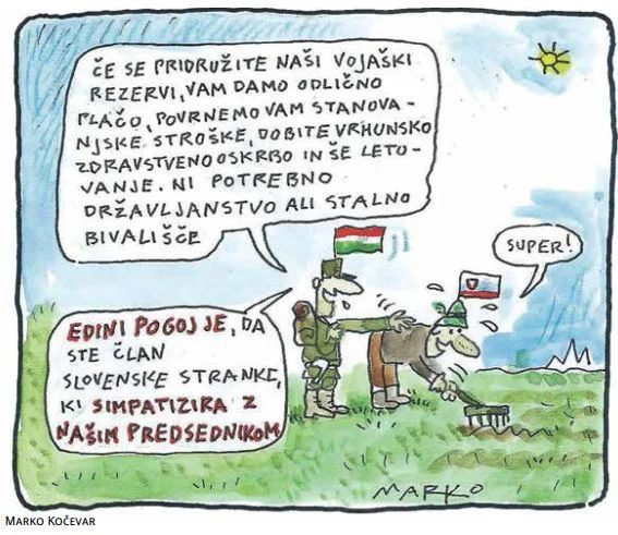KARIKATURA: Marko Kočevar 