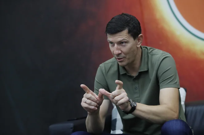 Vlado Ilievski je bil v vlogi športnega direktorja Cedevite Olimpije le eno sezono. FOTO: Leon Vidic/delo