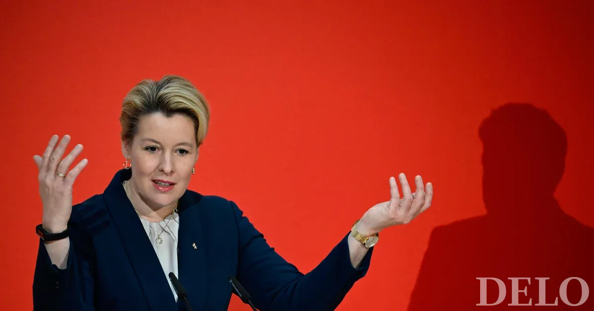 La nouvelle victime de l’attentat est la sociale-démocrate Franziska Giffey
