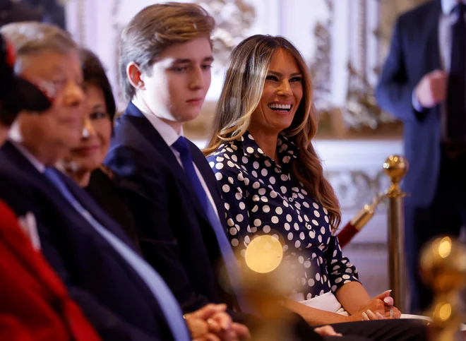 Družina Trump FOTO: Jonathan Ernst/Reuters