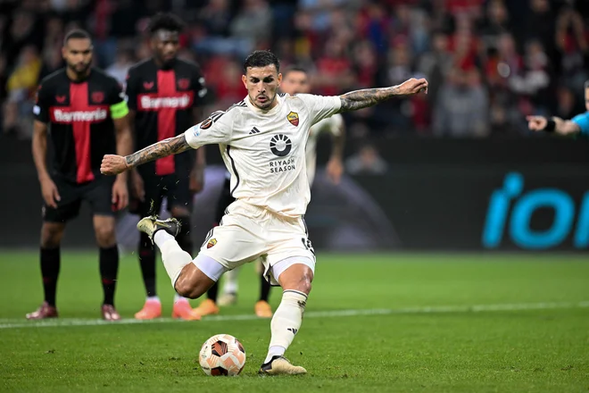 Leandro Paredes je unovčil dva strela z bele točke. FOTO: Kirill Kudryavtsev/AFP