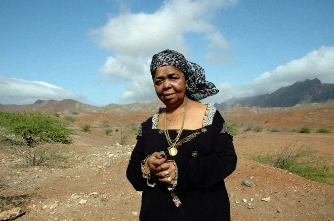 Cesária Évora. Foto TVS