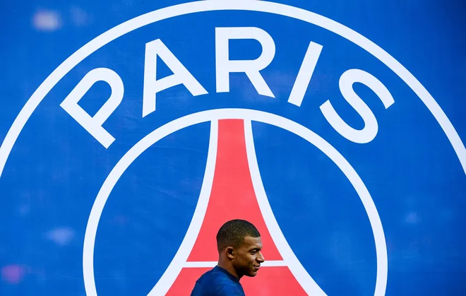 Kylian Mbappe je najboljši strelec PSG, FOTO: Franck Fife/AFP