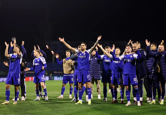 Novi, stari hrvaški nogometni prvak Dinamo je dva kroga pred koncem potrdil premoč. FOTO: Antonio Bronić/Reuters