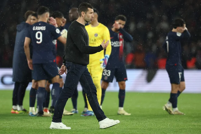 Spomladi je trpel, a je Luka Elsner le popeljal Le Havre do glavnega cilja in obstanka v najmočnejšem francoskem nogometnem tekmovanju. FOTO: Franck Fife/AFP