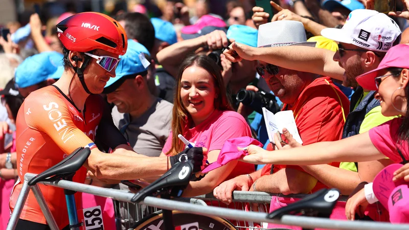 Geraint Thomas je pogosto kritičen do organizatorjev, v skoraj 20 letih v karavani je videl in doživel že praktično vse. FOTO: Luca Bettini/AFP