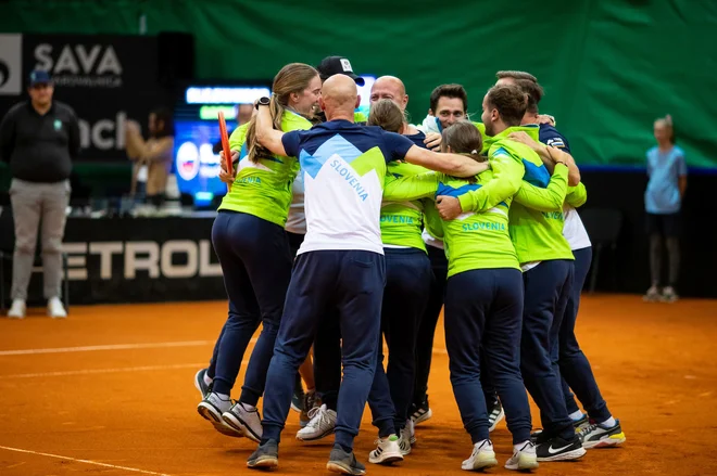 Tako so se novembra 2022 v Velenju pri slovenski reprezentanci zmage veselili zmage proti Kitajkam. FOTO: Matic Klanšek Velej/Sportida
