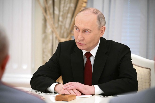 Vladimir Putin je 7. maja letos uradno nastopil svoj novi, že peti šestletni mandat. FOTO: Vladimir Astapkovich/AFP