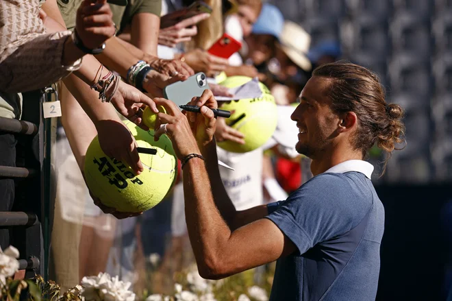 Foro Italico bo v nedeljo pozdravil novega rimskega šampiona. FOTO: Guglielmo Mangiapane/Reuters