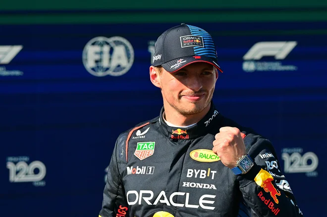 Max Verstappen je bil najboljši v kvalifikacijah. FOTO: Andrej Isaković/AFP