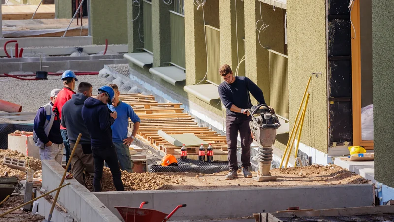 Ena od nalog DSU naj bi bila po novem tudi gradnja najemnih stanovanj. Foto Črt Piksi