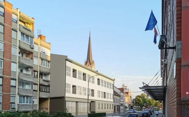MO Murska Sobota neprofitna stanovanja pridobiva z nakupom in prenovo stanovanjskih stavb. Tako bo nekdanja ekonomska šola preurejena v 12 stanovanj za mlade in mlade družine ter tri neprofitna stanovanja. Foto MO Murska Sobota