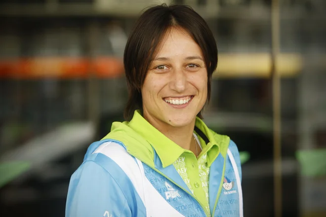 Katarina Srebotnik sodi med najboljše slovenske teniške igralke doslej, igrala je tudi na odprtem prvenstvu Francije 2004, ko so zrušili več rekordov. FOTO: Uroš Hočevar