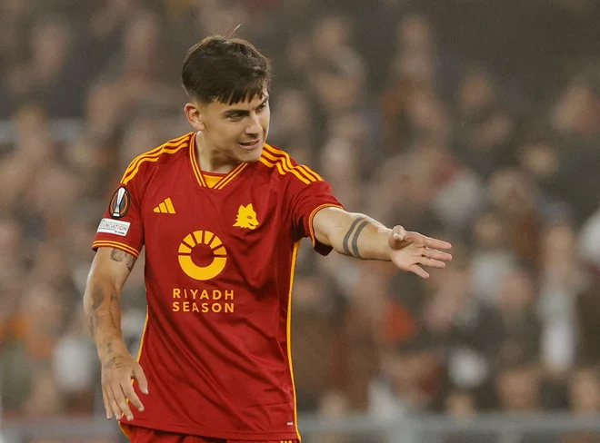 Dybala ne bo del Cope Americe 2024. FOTO: Ciro De Luca/Reuters