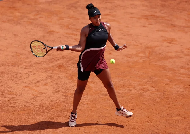 V akciji maja letos na teniškem turnirju Italia Open FOTO: Claudia Greco/Reuters