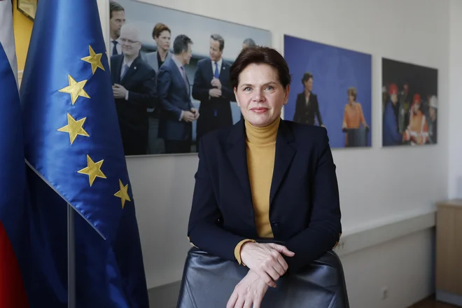 Alenka Bratušek FOTO: Leon Vidic/Delo