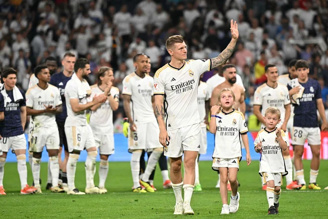 Liga prvakov, v kateri je najuspešnejši doslej Real Madrid, ostaja elitno evropsko klubsko tekmovanje. FOTO: Javier Soriano/AFP