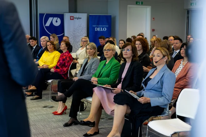 Dogodka Chapter Zero Slovenia v Ljubljan se je udeležila tudi predsednica države Nataša Pirc Musar, ki je poudarila pomembnost narave kot ključnega zaveznika v boju s podnebnimi spremembami. Foto: Anže Krže, Mediaspeed