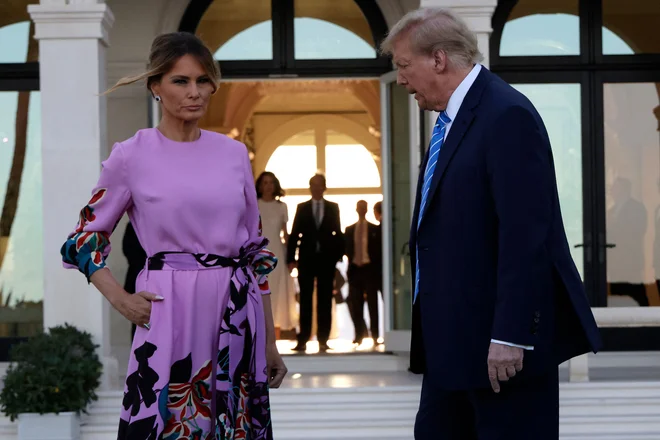 Je poskušal Trump rešiti volitve ali zavarovati soprogo Melanio? FOTO: Alon Skuy/Getty Images via AFP