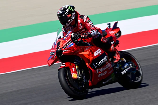 Francesco Bagnaia FOTO: Marco Bertorello/AFP
