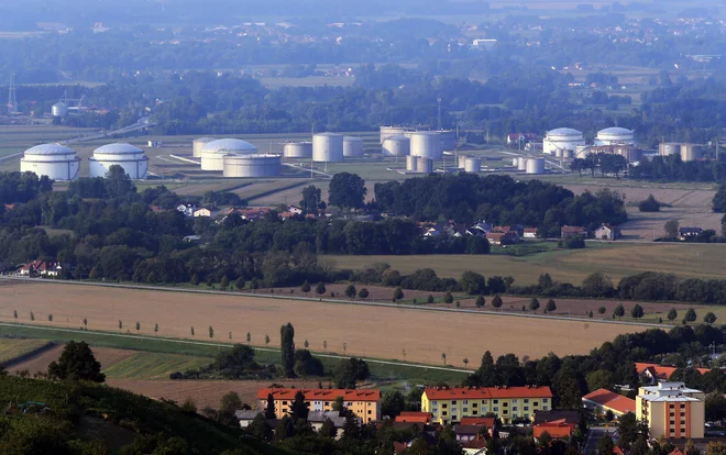 Rafinerija Nafta Lendava FOTO: Tadej Regent