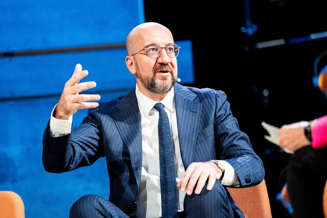 Predsednik evropskega sveta Charles Michel je v minulih mesecih pripravljal strateško agendo za prihodnje petletno obdobje. FOTO: Ida Marie Odgaard/Reuters