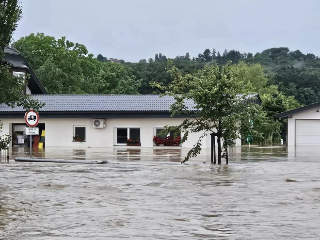 Razmere na območju Boračeve FOTO: Roman Leljak/Občina Radenci, Facebook