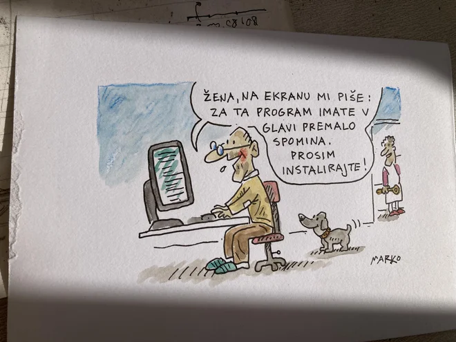 KARIKATURA: Marko Kočevar