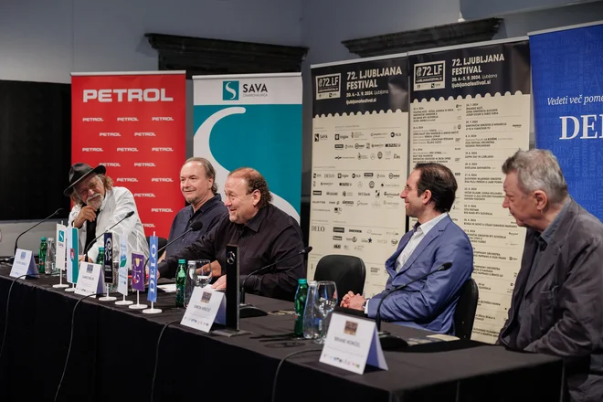 Prvi teden 72. Ljubljana Festivala bo zvezdniško obarvan, so povedali na novinarski konferenci. FOTO: Črt Piksi/Delo