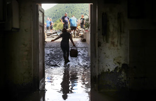 Ob podnebnih spremembah se ne moremo slepiti, da se nam kaj podobnega ne more kmalu ponoviti. FOTO: Blaž Samec/Delo