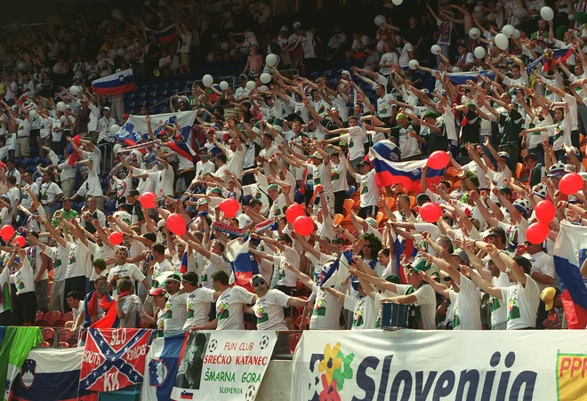 V Amsterdam Areni je bilo 10.000 Slovencev. Foto Igor Zaplatil