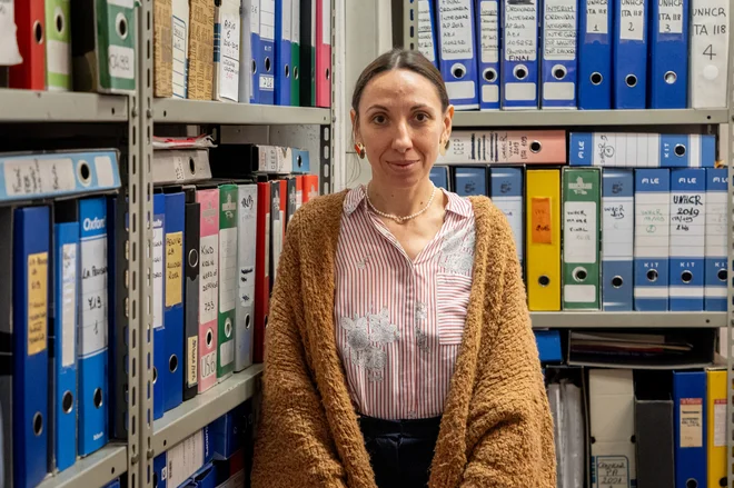 Valeria Carlini je prepričana, da še tako omejevalna politika ne more ustaviti migracij. FOTO: Voranc Vogel