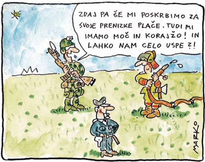 KARIKATURA: Marko Kočevar