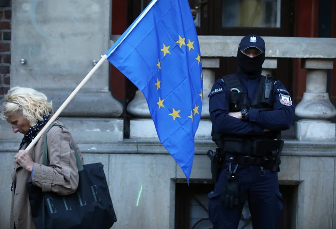 Prizadevamo si povečati njegov vpliv v svetu, zlasti ko gre za globalna vprašanja; obenem pa ne smemo podcenjevati tveganja, da bi izpadli iz konkurenčnosti na svetovni ravni. FOTO: Jakub Wlodek Agencja Gazeta Via Reuters