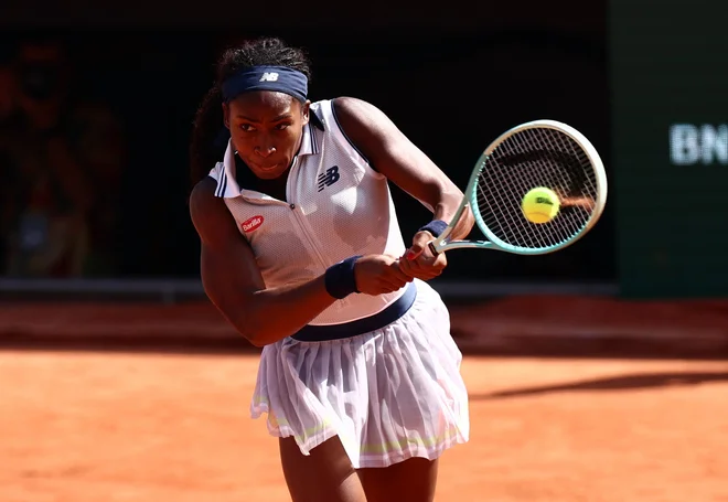 Coco Gauff FOTO: Yves Herman/Reuters
